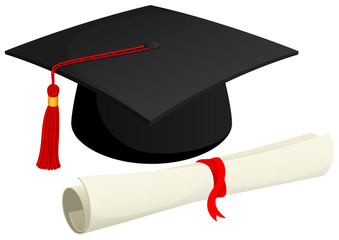 grad_hat_and_diploma_red | Learn To Earn Online Income